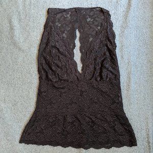 Black Lace Top